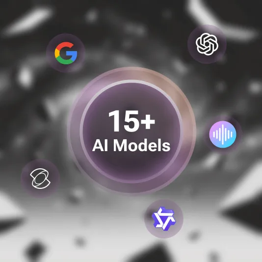 Powered by cutting-edge AI models